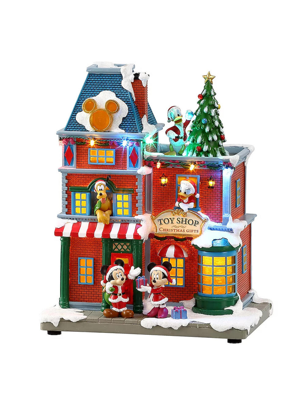 Disney 11.5 in Christmas Musical Toy Shop House (5967785)